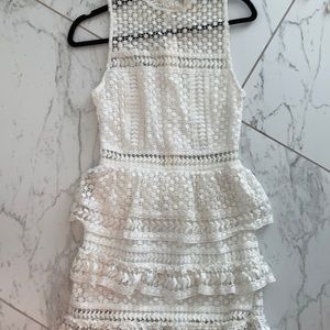 eyelet dress xs